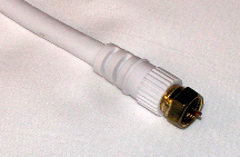 CABLE COAXIAL #RG6 100' W/ CONNECTOR - Wire & Cable
